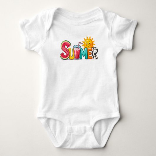 Sommer baby strampler (Vorderseite)