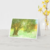 Sommer-Baum Aleph Karte (Gelbe Blume)