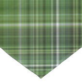 Sommer Bäume grün und weiß Kariert Tischdecke (Schrägansicht)