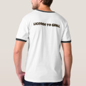 Sommer-BBQ / Grillparty T-Shirt (Schwarz voll)