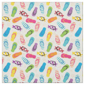 Sommer-Beach-Flip-Flops Stoff (Muster)