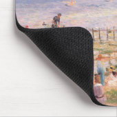 Sommer Beach Szene Mousepad (Ecke)