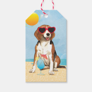 Sommer-Beagle Geschenkanhänger