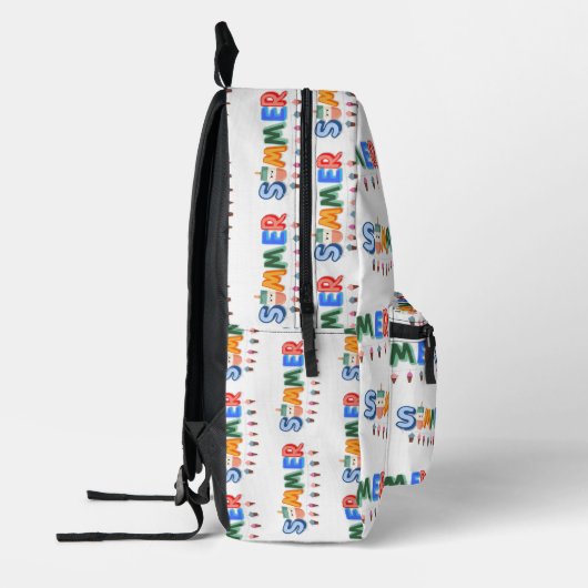 Sommer Bedruckter Rucksack (Links)