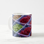 Sommer-Beeren-Tasse Kaffeetasse (Vorderseite Links)