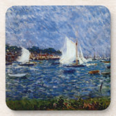 Sommer bei Cowes Getränkeuntersetzer (Vorderseite)
