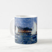 Sommer bei Cowes Kaffeetasse (Vorderseite Links)