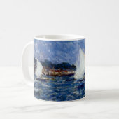 Sommer bei Cowes Kaffeetasse (Vorderseite Links)