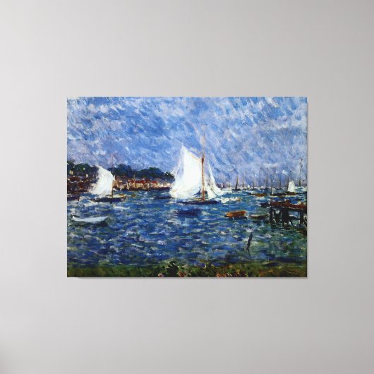 Sommer bei Cowes Leinwanddruck (Vorderseite)
