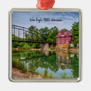 Sommer bei War Eagle Mill Premium Ornament Aus Metall
