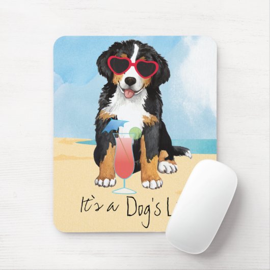 Sommer Bernese Gebirgshund Mousepad (Mit Mouse)