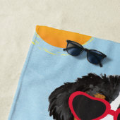 Sommer Bernese Gebirgshund Strandtuch (Beispiel)