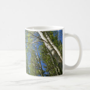 Sommer-Birken im Rocky Mountain Kaffeetasse