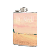 Sommer-Bliss in der englischen Landschaft Flachmann (Links)