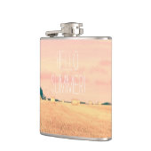 Sommer-Bliss in der englischen Landschaft Flachmann (Links)