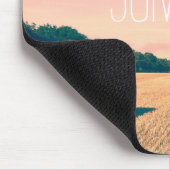 Sommer-Bliss in der englischen Landschaft Mousepad (Ecke)