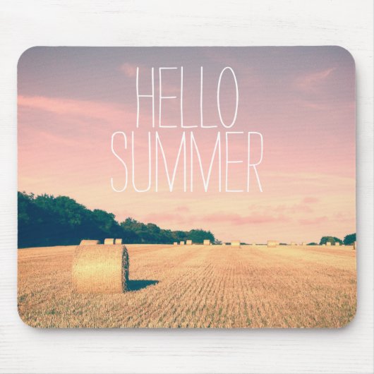 Sommer-Bliss in der englischen Landschaft Mousepad (Vorne)