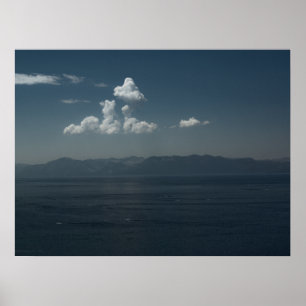 Sommer-Blues-Druck Poster