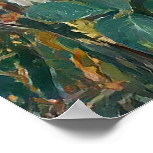 Sommer-Blume Poster (Ecke)