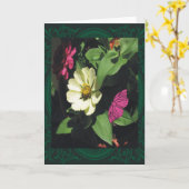 Sommer-Blumen Karte (Gelbe Blume)