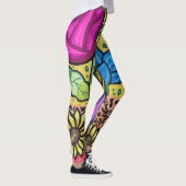 Sommer-Blumen Leggings (Rechts)