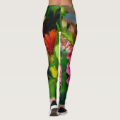 Sommer-Blumen Leggings (Rückseite)