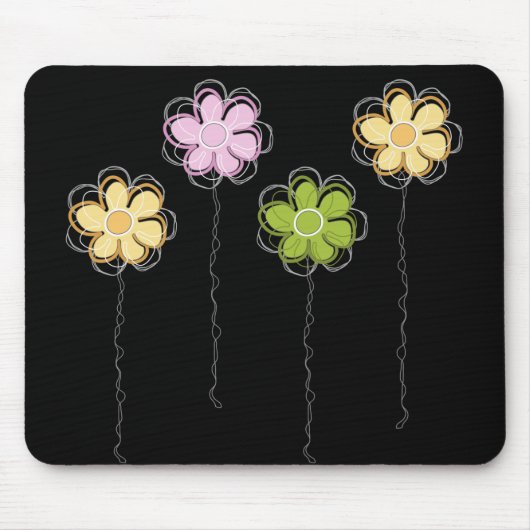 Sommer-Blumen Mousepad (Vorne)