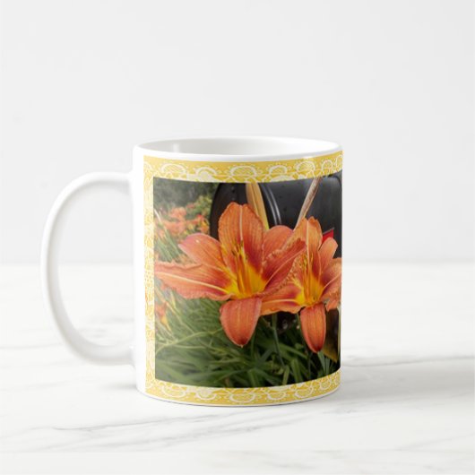 Sommer-Blumen-Tasse Kaffeetasse (Links)