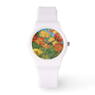 Sommer-Blumenfeld Armbanduhr
