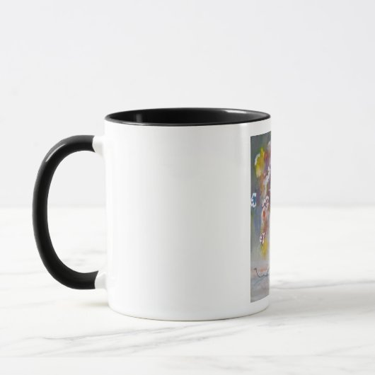 Sommer-Blumenstrauß-Kaffee-Tasse Tasse (Links)