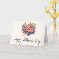 Sommer-Blumenstrauß Whimsical Boho Muttertag
