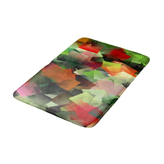 Sommer Blüte...... Badematte (Schrägansicht)