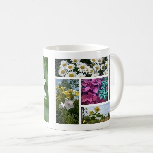 Sommer-Blüte Kaffeetasse (VorderseiteRechts)