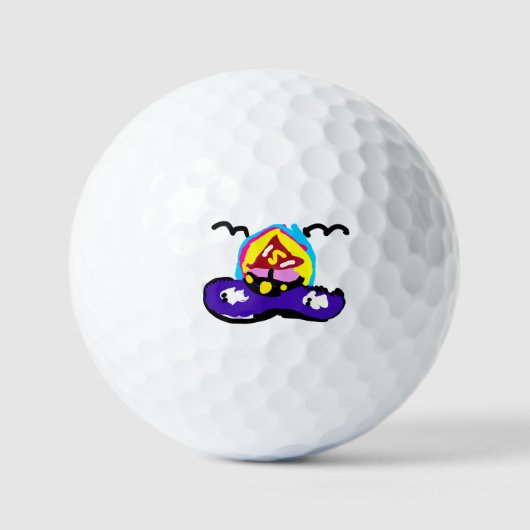 Sommer Boot Tour Golfball (Vorderseite)