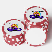 Sommer Bootfahrt Pokerchips (Stapel)