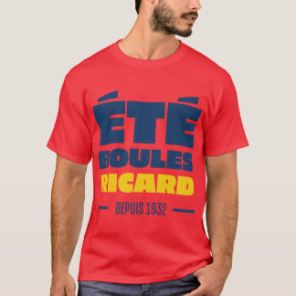 Sommer Boules Ricard Freunde T-Shirt