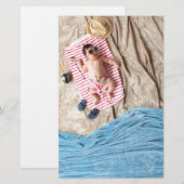 Sommer Briefpapier (Vorne/Hinten)