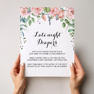 Sommer Brise Blüte Späte Nacht Windeln Unterschrei Poster