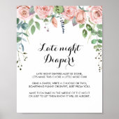 Sommer Brise Blüte Späte Nacht Windeln Unterschrei Poster (Vorne)