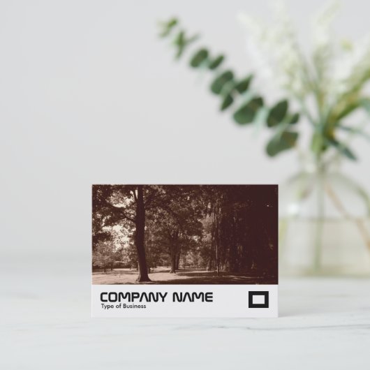 Sommer, Bute Park, Cardiff, Vereinigtes Königreich Visitenkarte (Stehend Vorderseite)