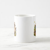 Sommer-Camping-Waschbär-Tasse – Süße Wald-Explorat Kaffeetasse (Mittel)