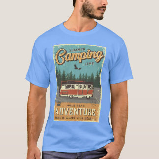 SOMMER CAMPINGIME vintage T-Shirt