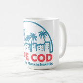 Sommer cape cod- Massachusetts Kaffeetasse (VorderseiteRechts)