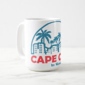 Sommer cape cod- Massachusetts Kaffeetasse (Vorderseite Links)