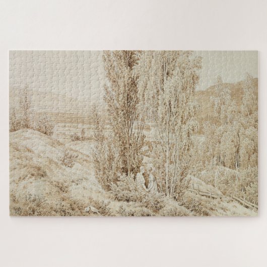 Sommer - Caspar David Friedrich Puzzle (Horizontal)