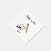 Sommer-Cocktailservietten Serviette (Ecke)