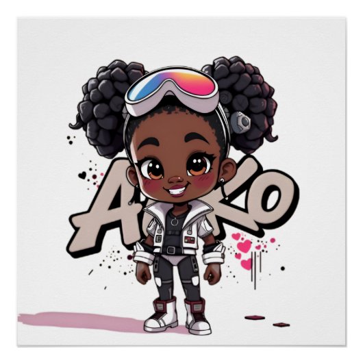 Sommer Cool Joy ~ AiKo Kids Poster (Vorderseite)