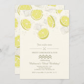 Sommer Cooler Einladung (Vorne/Hinten)