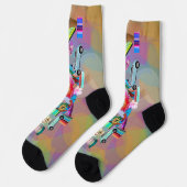 Sommer-Crew-Socken Socken (Linkes Detail)