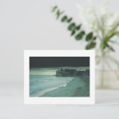 Sommer-Dämmerung bei Sitges Postkarte (Stehend Vorderseite)